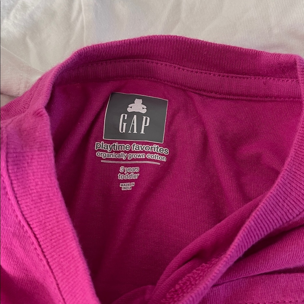 GAP Kids Short Sleeve Tee Set - Pink, Green, White, Navy Bundle / lot of 5 - Picture 2 of 6